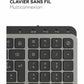 Keyboard Mobility Lab KP450W Compact Black Grey