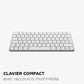 Keyboard Mobility Lab KMP2000W Mini White