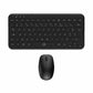 Keyboard and Mouse Mobility Lab CP420W Mini Black AZERTY