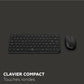 Keyboard and Mouse Mobility Lab CP420W Mini Black AZERTY