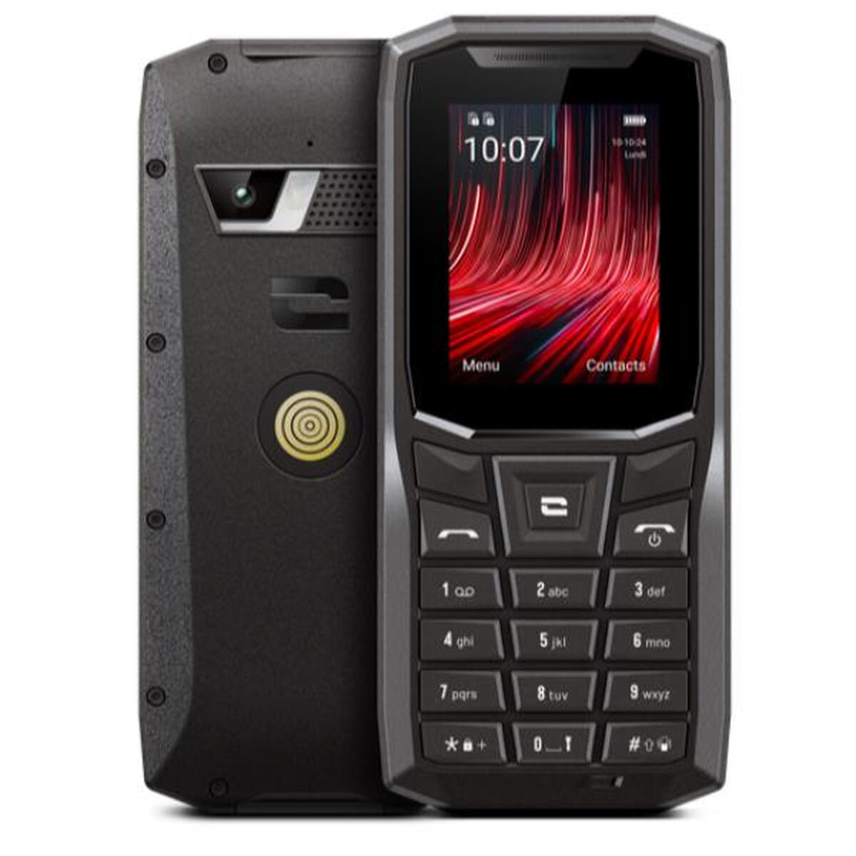 Mobile telephone for older adults Crosscall 1002011901950 Black 2.4"