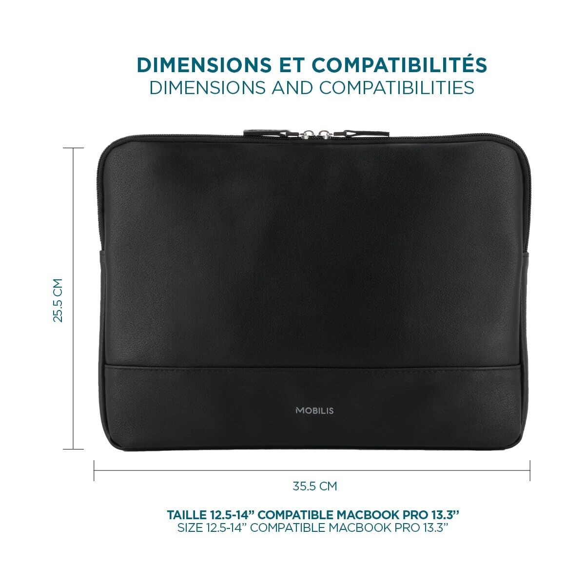 Laptop Case Mobilis 042059 Black 14"