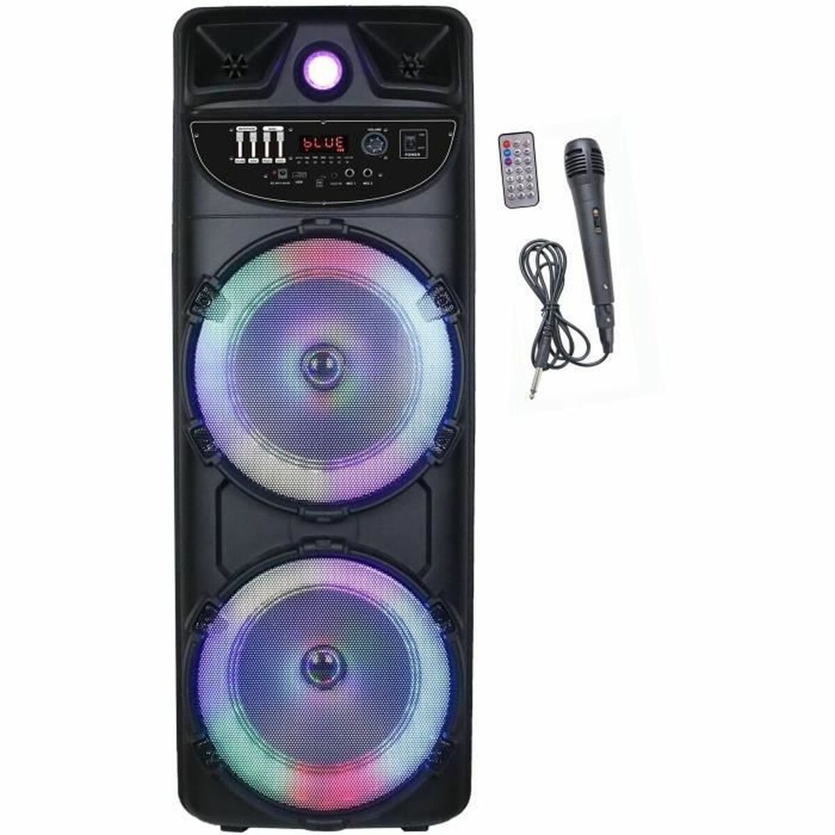 Portable Bluetooth Speakers Inovalley Black 1000 W