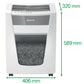 Micro-Cut Paper Shredder Leitz Office Pro P6+