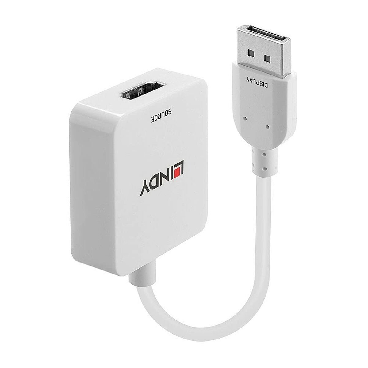 HDMI to DisplayPort adapter LINDY 38303 White