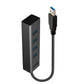 USB Hub LINDY 43324 Black