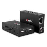 USB to RJ45 Network Adapter LINDY 43408 Black