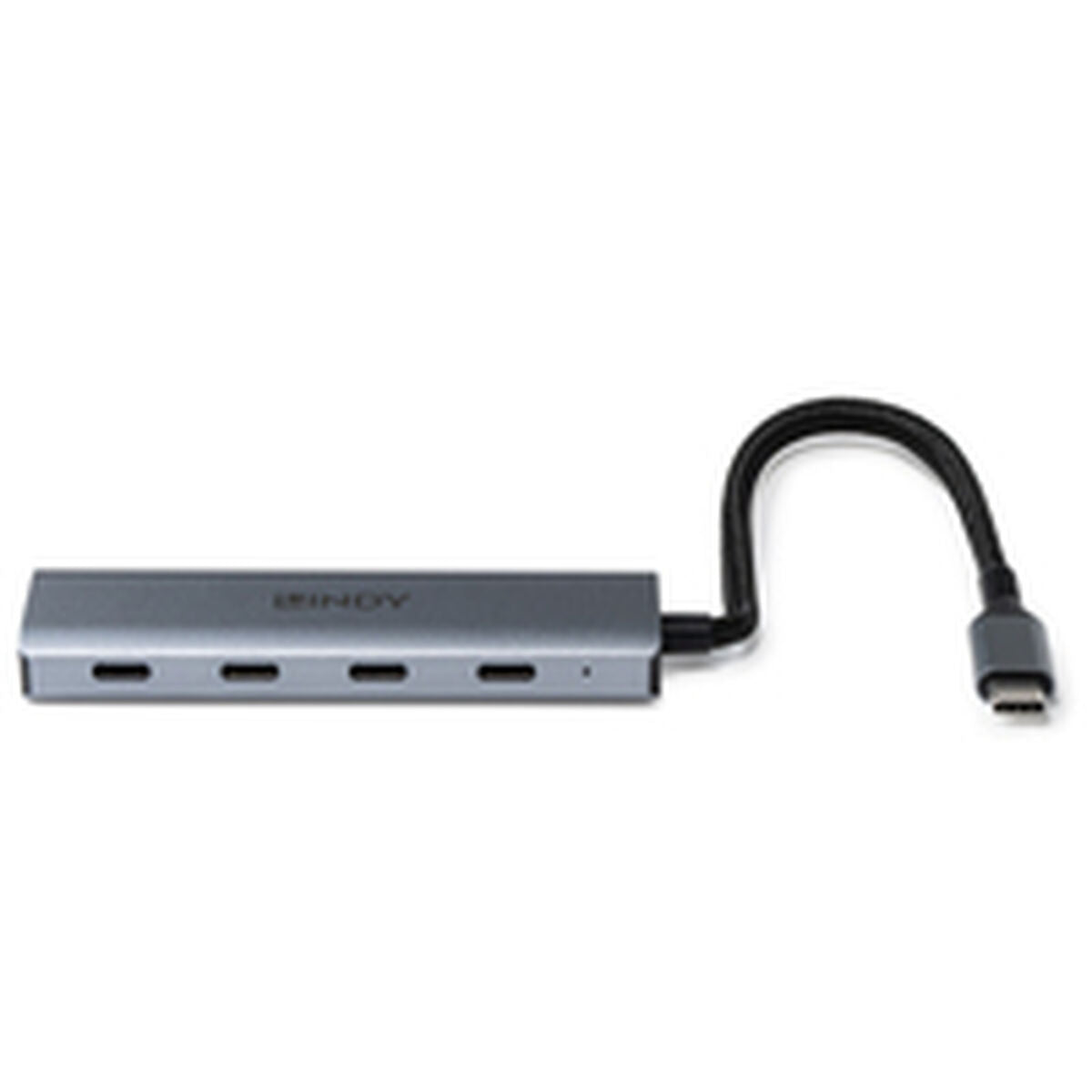 USB Hub LINDY 43414 Grey
