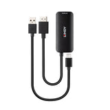 HDMI to DVI adapter LINDY 43423 Black 20 cm