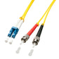 Fibre optic cable LINDY 47461 Yellow 2 m (1 Unit)