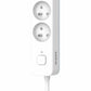 Power Socket - 5 sockets with Switch QUARX (3 m)