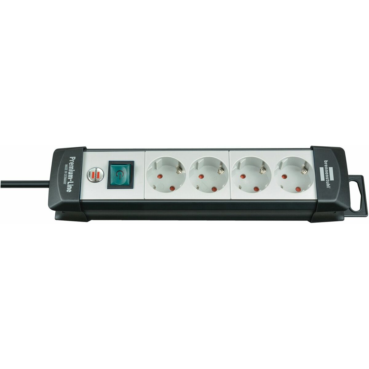 4-socket plugboard with power switch Brennenstuhl Premium-Line 3600 W (1,8 m)