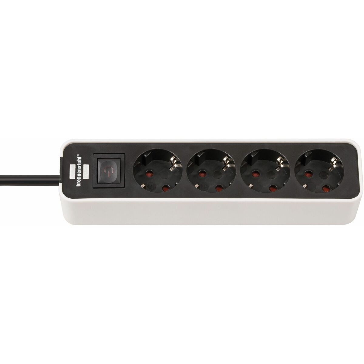 3-socket plugboard with power switch Brennenstuhl Ecolor 3600 W (1,5 m)