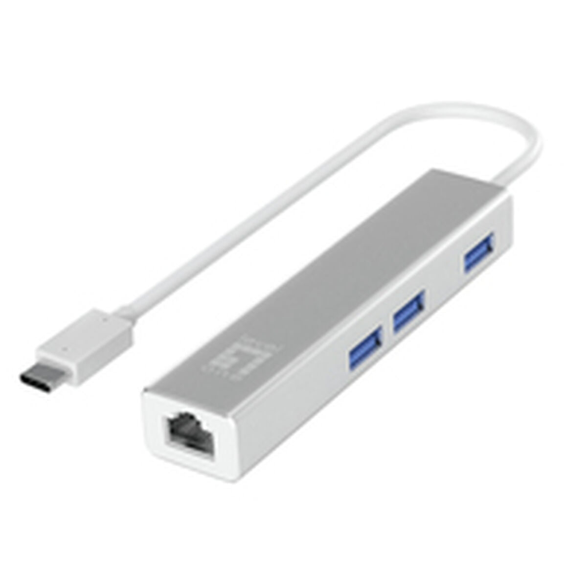 USB Hub Level One USB-0504 Black Silver