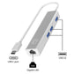 USB Hub Level One USB-0504 Black Silver