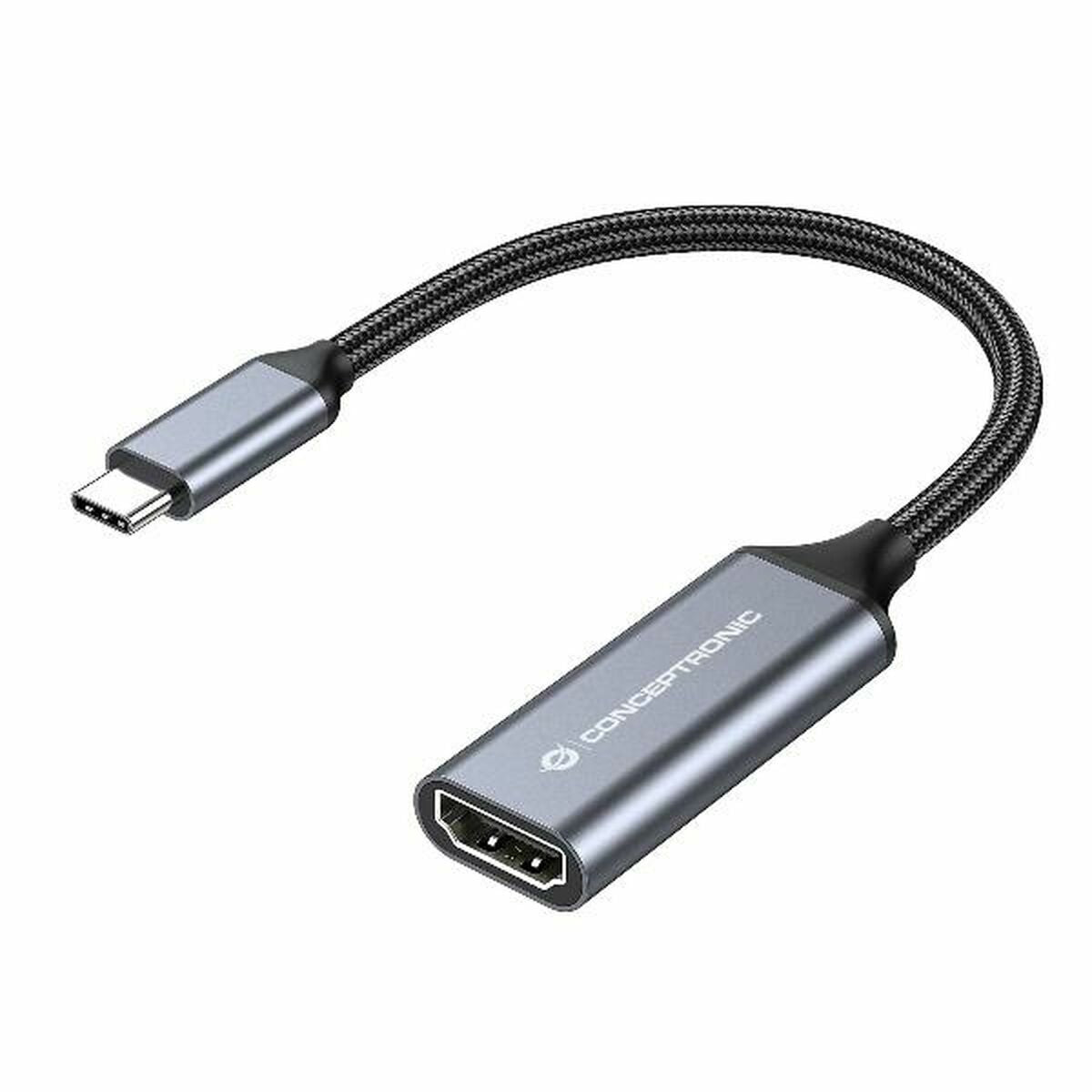 USB 3.0 to HDMI Adapter Conceptronic 110518907101 Grey