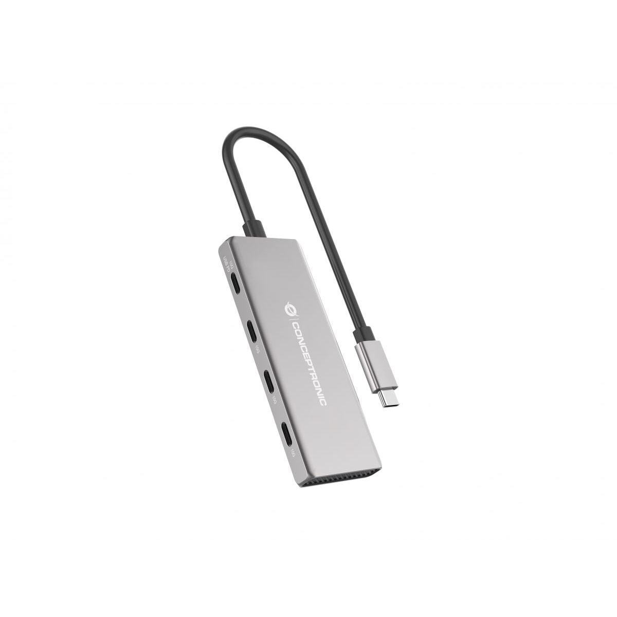 USB Hub Conceptronic 110519607101 Silver