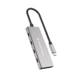 USB Hub Conceptronic 110519607101 Silver