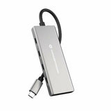 USB Hub Conceptronic 110519707101 Silver