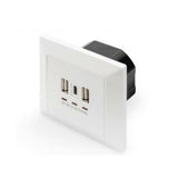 Wall Plug with 2 USB Ports Digitus by Assmann DA-70618 White 14 W