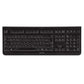 Keyboard and Mouse Cherry DW3000 Qwertz German Black