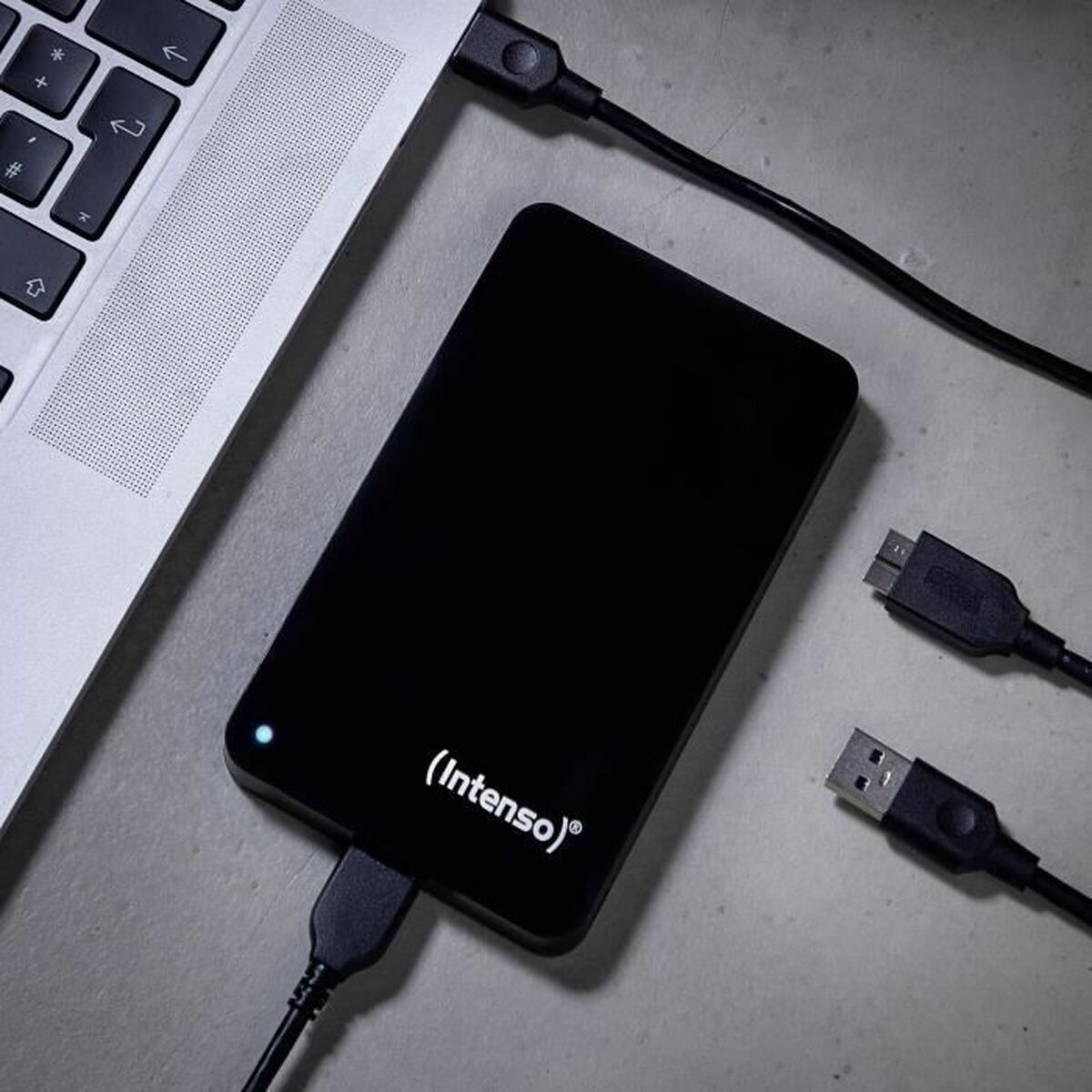 External Hard Drive INTENSO 6021512 Black 4 TB HDD