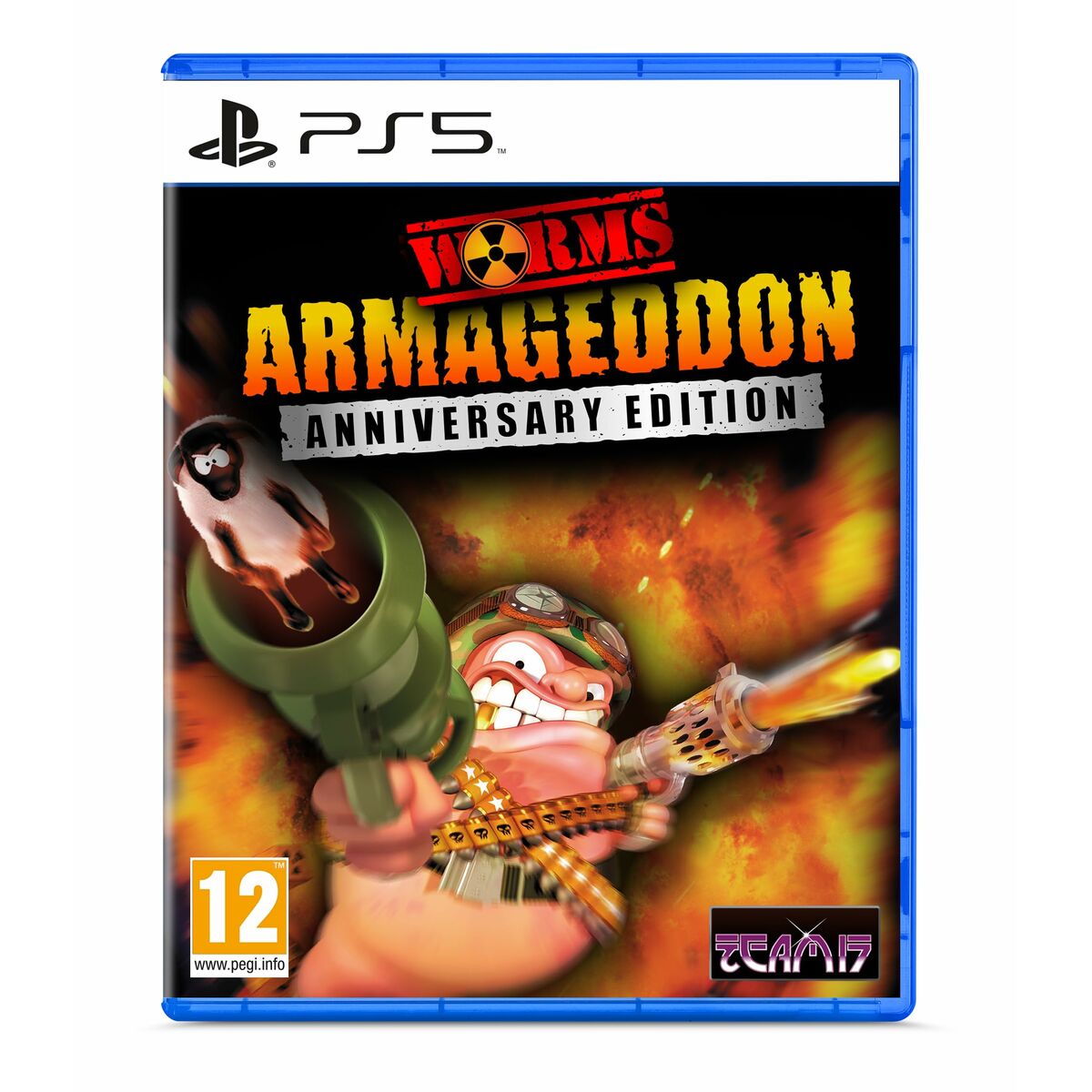 PlayStation 5 Video Game Just For Games Worms Armageddon Anniversary Edition