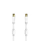 HDMI Cable Hama 00205248 White 5 m