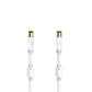 HDMI Cable Hama 00205248 White 5 m