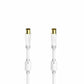 HDMI Cable Hama 00205248 White 5 m