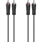 2 x RCA Cable Hama 00205257 1,5 m