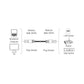 UTP Category 6 Rigid Network Cable Hama 00200915 Grey 1,5 m (25 Units)