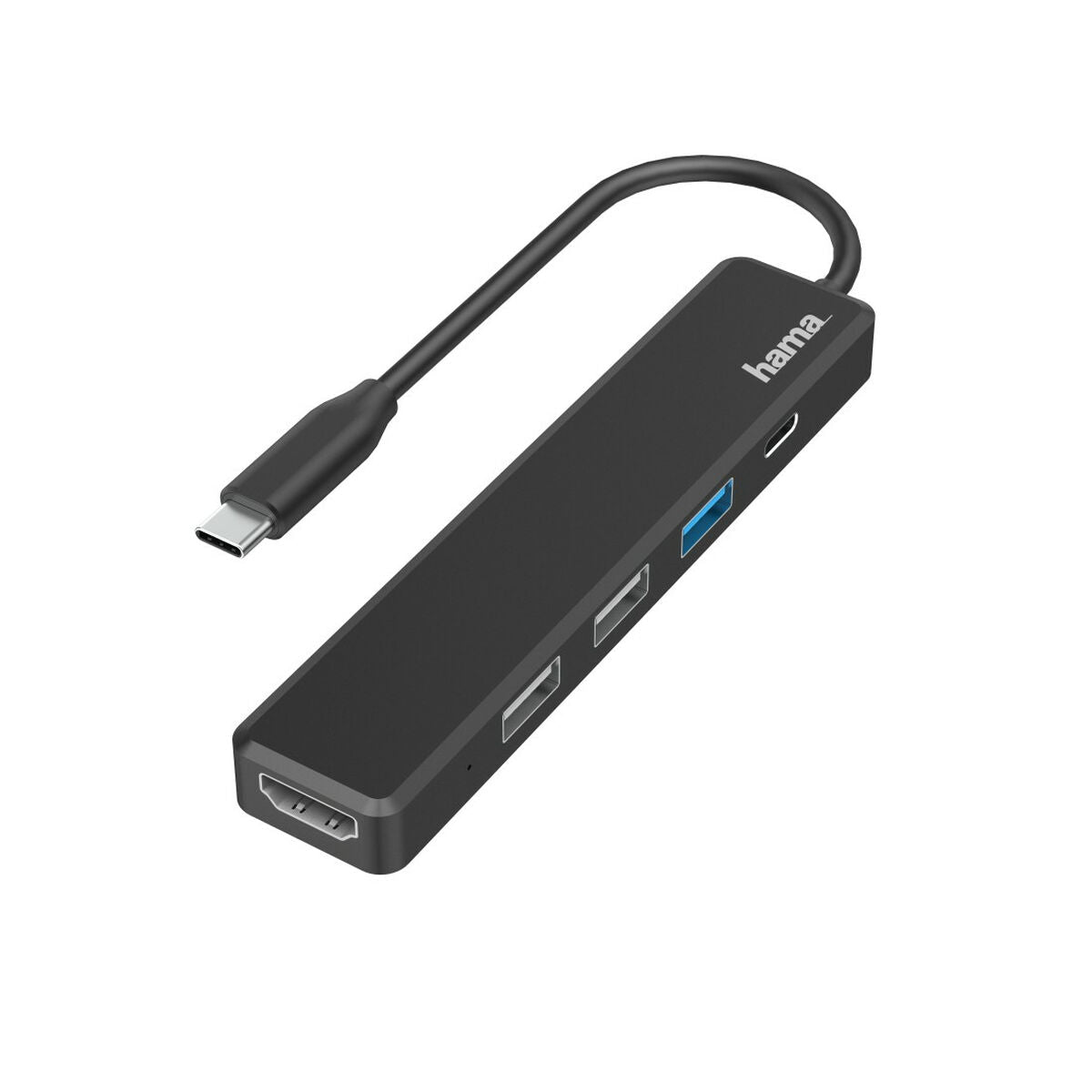 USB Hub Hama 00200117 Black 60 W
