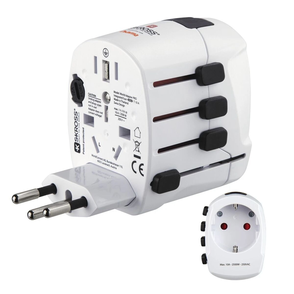 Universal Adapter Hama TRAVEL