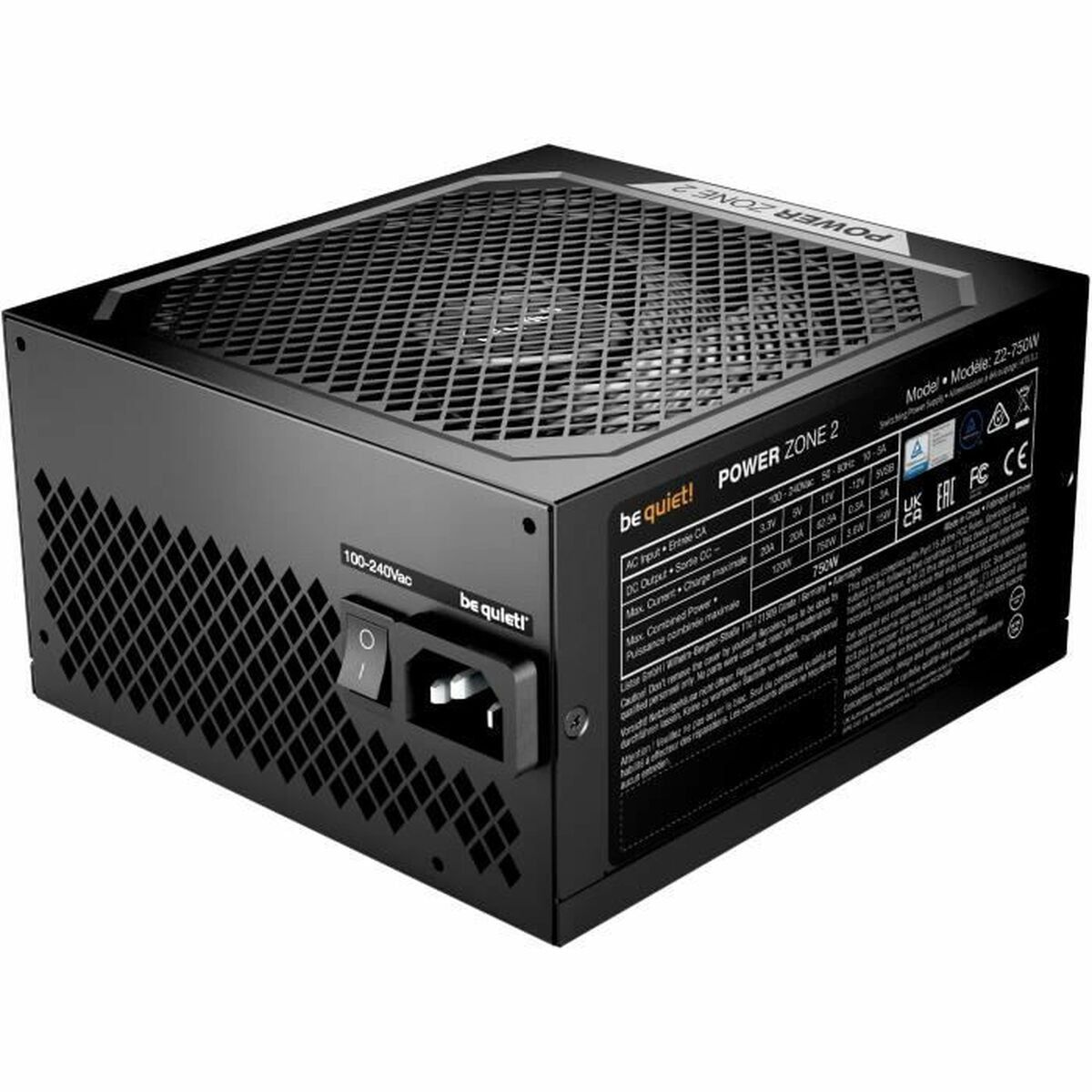 Power supply Be Quiet! BP006EU ATX 750 W 80 PLUS Platinum