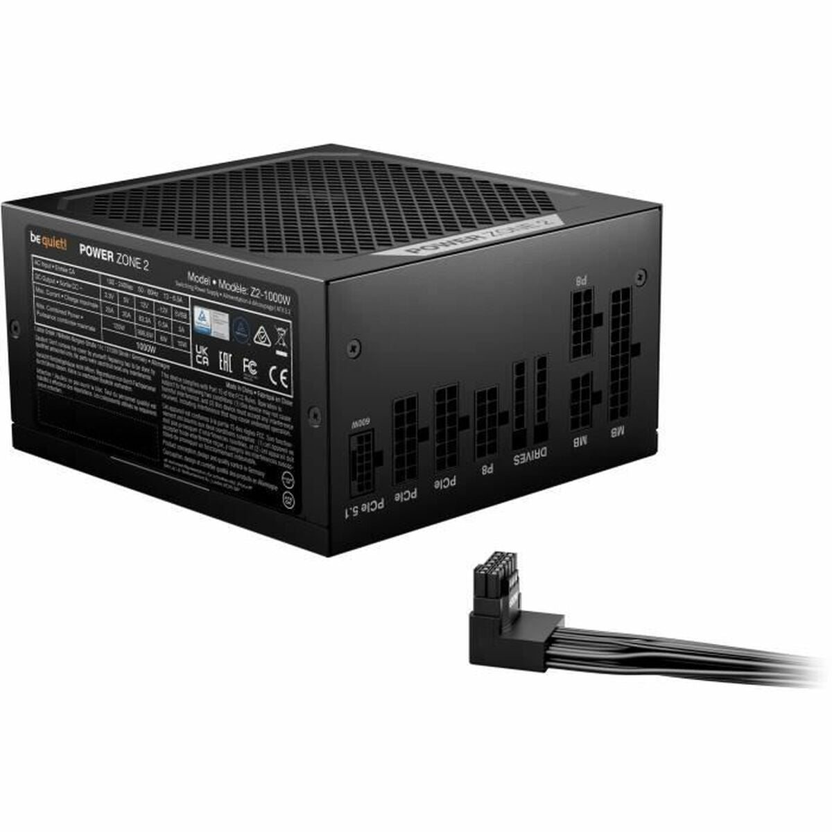 Power supply Be Quiet! BP008EU ATX 1000 W 6 W 80 PLUS Platinum