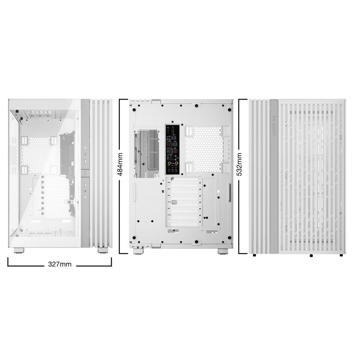 ATX Semi-tower Box Be Quiet! BGW70 White Multicolour