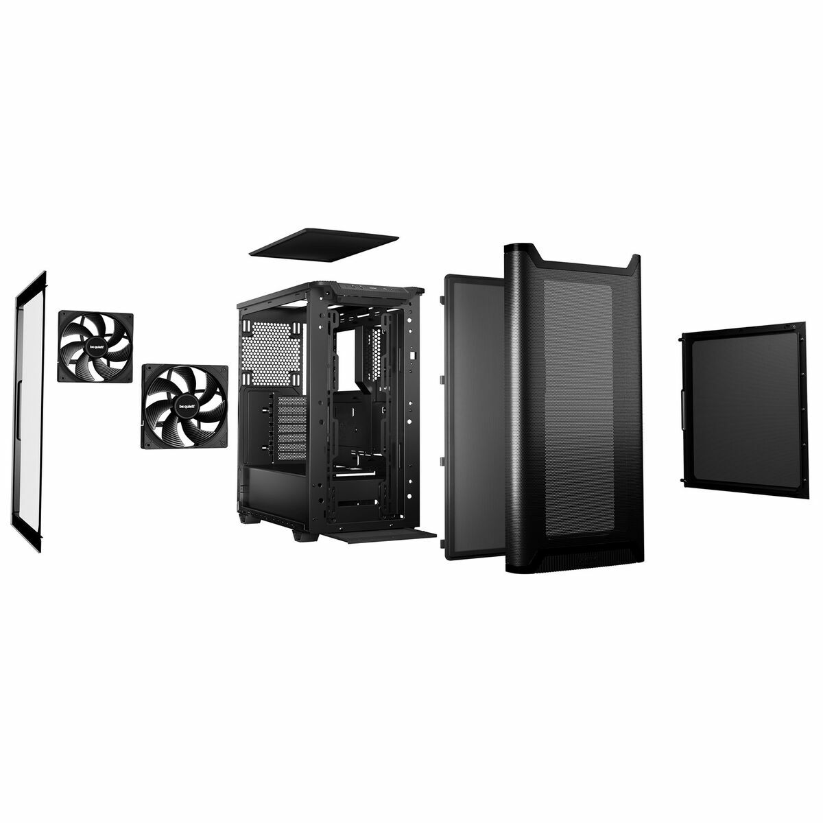 ATX Micro Box Be Quiet! BGW74 Black
