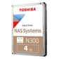 Hard Drive Toshiba N300 3,5" 4 TB HDD