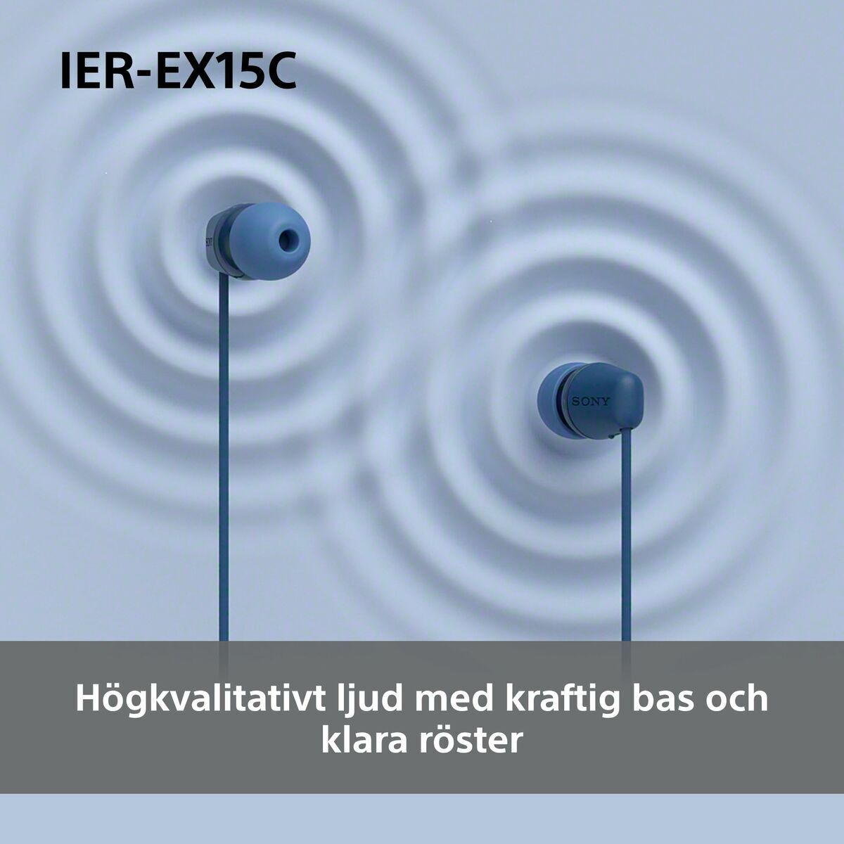 Headphones Sony IEREX15CL