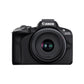 Reflex camera Canon EOSR50,BLACK+RF-S18-45MMF4.5-6