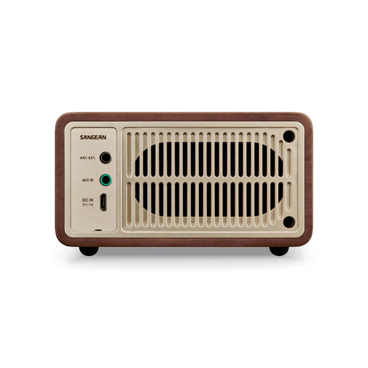 Portable Bluetooth Radio Sangean Retro Wood FM