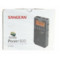 Portable Digital Radio Sangean DT-800 Black AM/FM