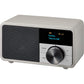 Transistor Radio Sangean DDR7 MINI Silver FM Retro