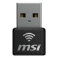 Wi-Fi USB Adapter MSI 302-8ZE30XE-000 Black