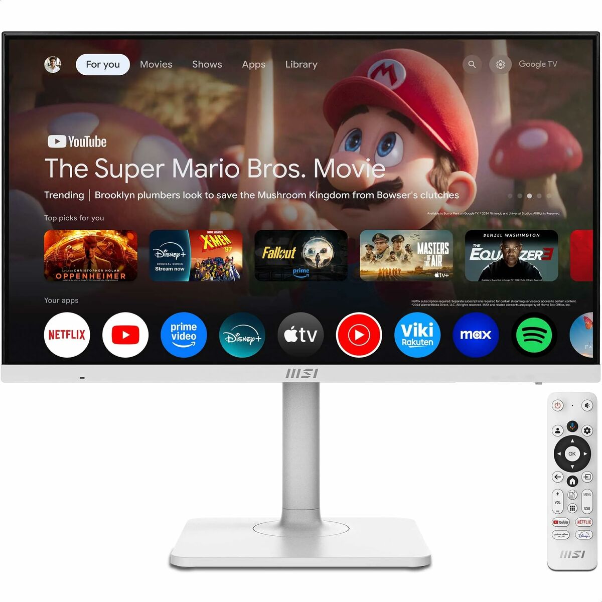 Gaming Monitor MSI 9S6-3PB19H-261 4K Ultra HD 27"