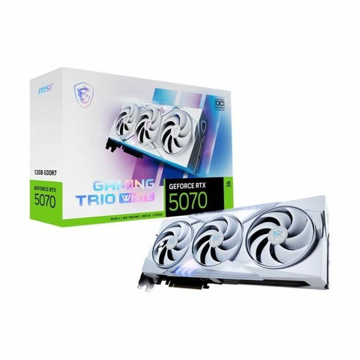 Graphics card MSI nvidia geforce rtx 5070 12 GB GDDR6X GDDR7