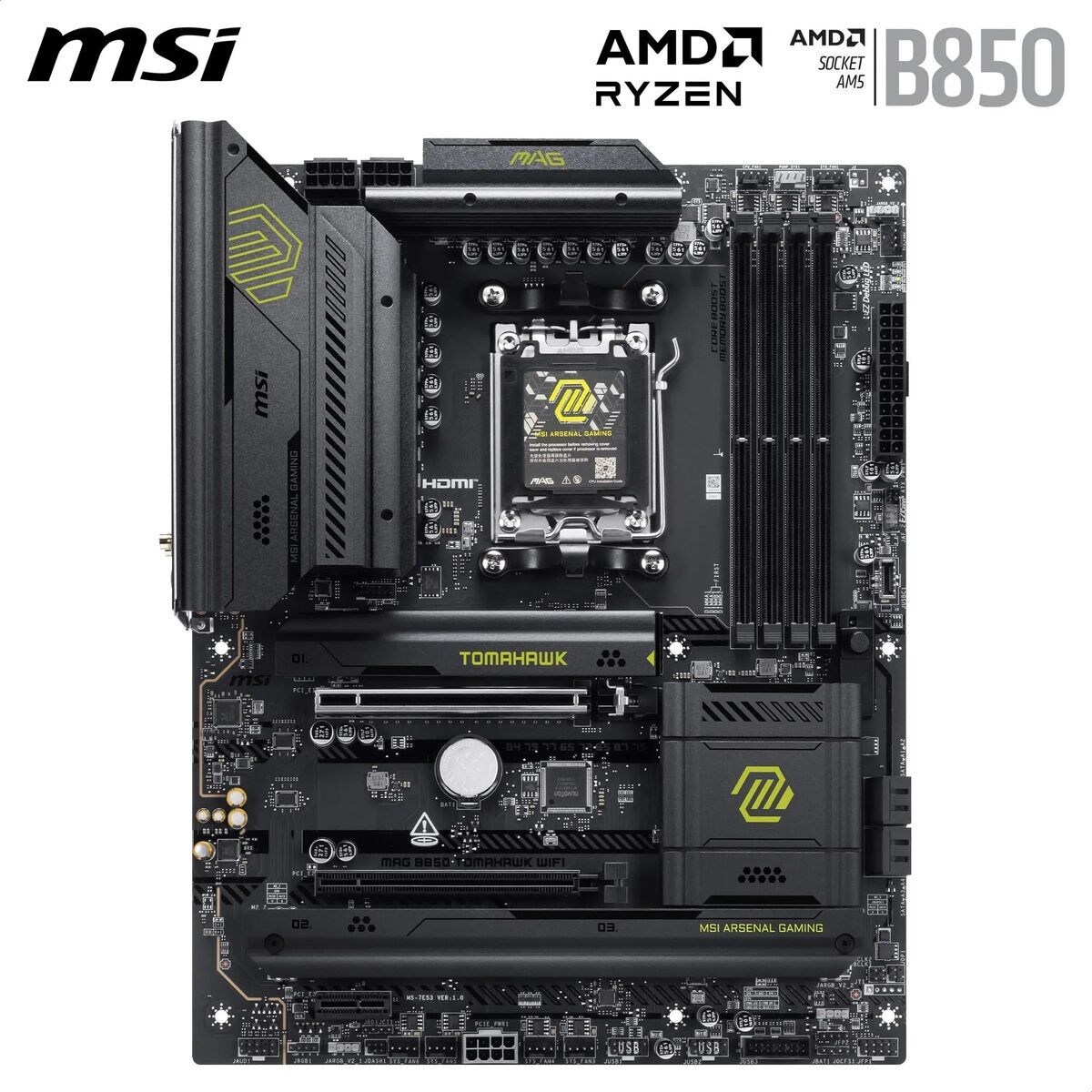 Motherboard MSI MAG B850 TOMAHAWK MAX WIFI AMD B850