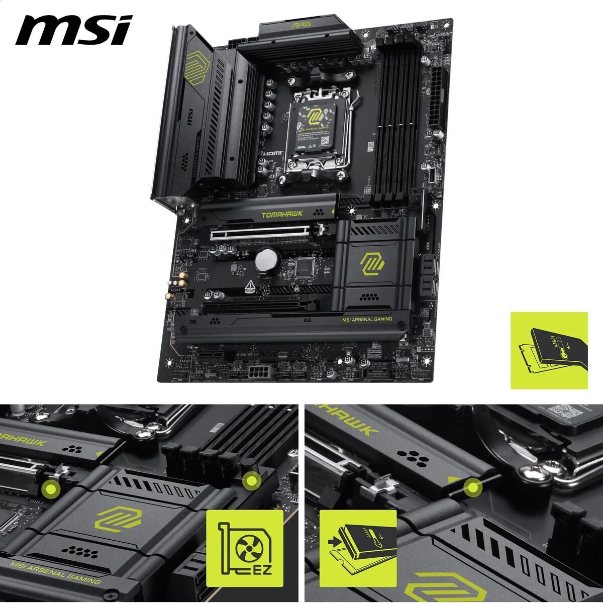 Motherboard MSI MAG B850 TOMAHAWK MAX WIFI AMD B850