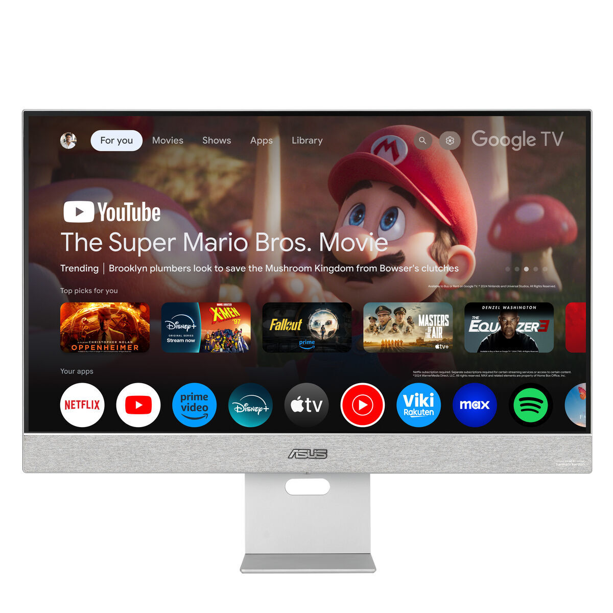 Gaming Monitor Asus 90LM0A3H-B01O70 27" 4K Ultra HD